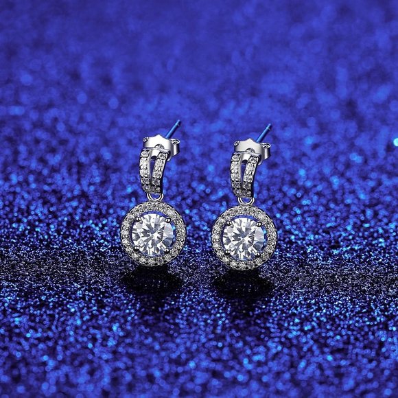 1ct. t.w. Diamond Dainty Earrings - Picture 3 of 14